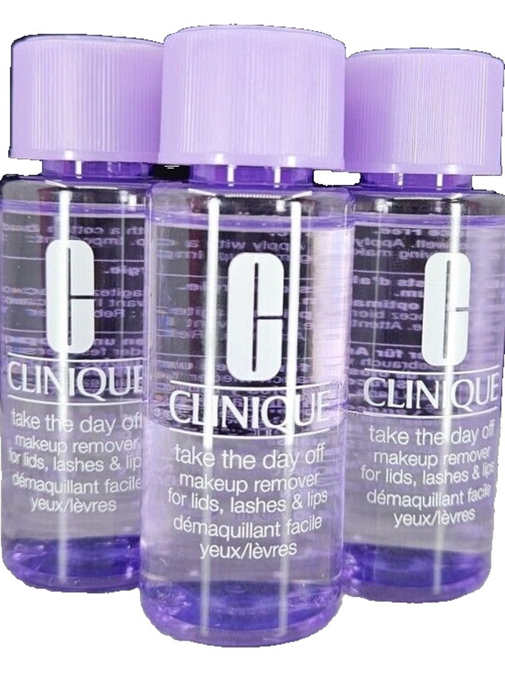 Clinique Take the Day off makeup remover- 3 pack
